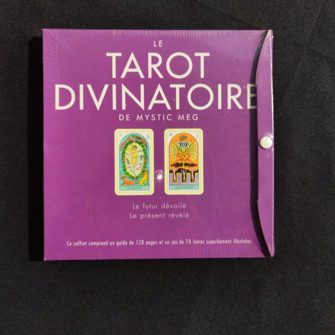 Mystic Meg Tarot – Rare Sealed 2003 French Divination Deck | Collector’s Edition