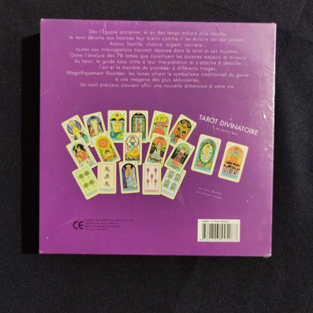 Mystic Meg Tarot – Rare Sealed 2003 French Divination Deck | Collector’s Edition