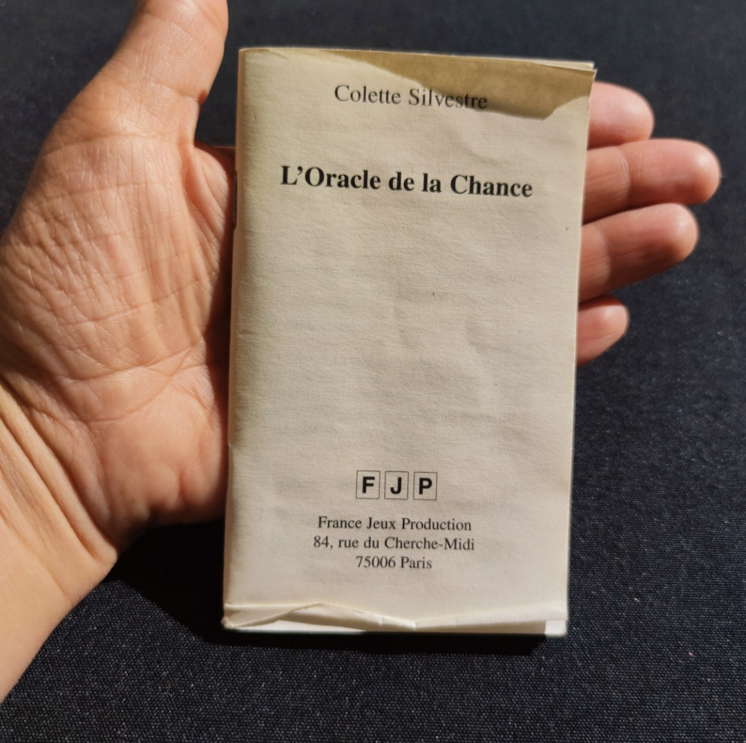 Oracle of Luck – Rare 2003 Divinatory Deck – Vintage French Oracle with Book