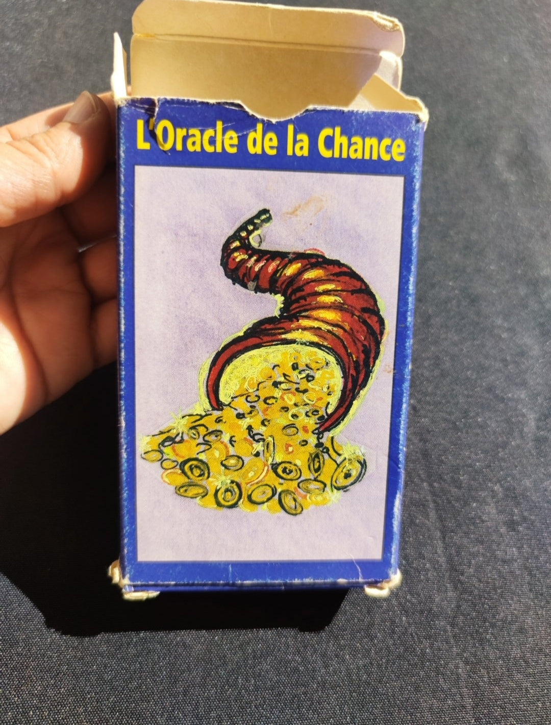 Oracle of Luck – Rare 2003 Divinatory Deck – Vintage French Oracle with Book