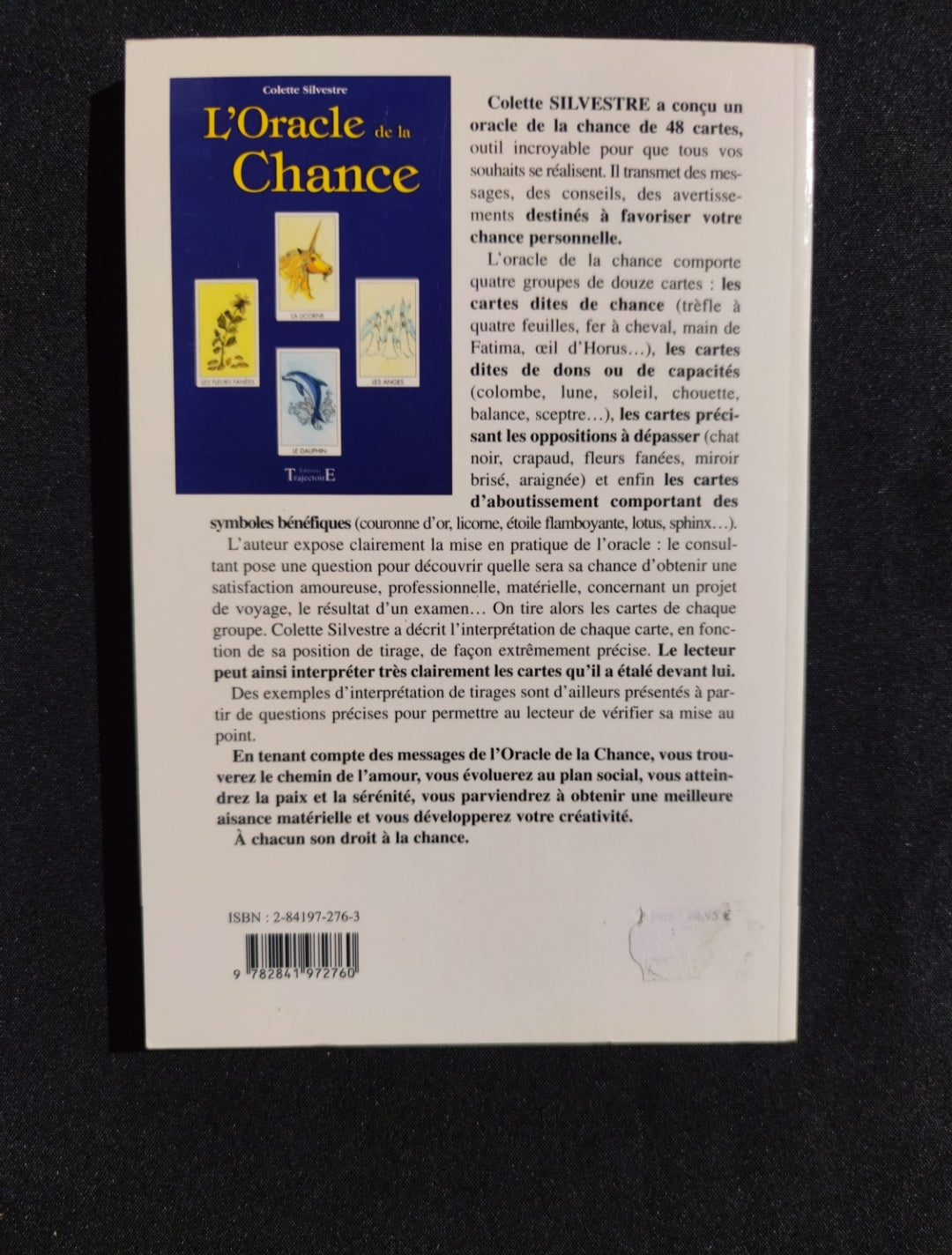 Oracle of Luck – Rare 2003 Divinatory Deck – Vintage French Oracle with Book