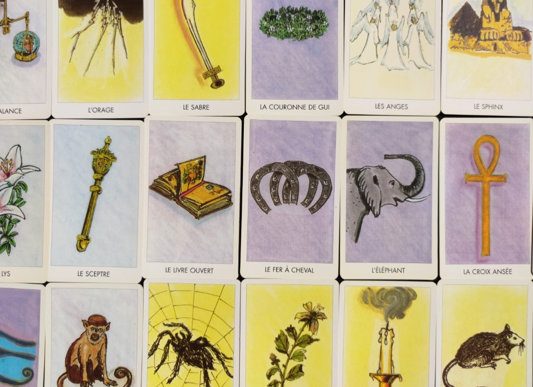 Oracle of Luck – Rare 2003 Divinatory Deck – Vintage French Oracle with Book