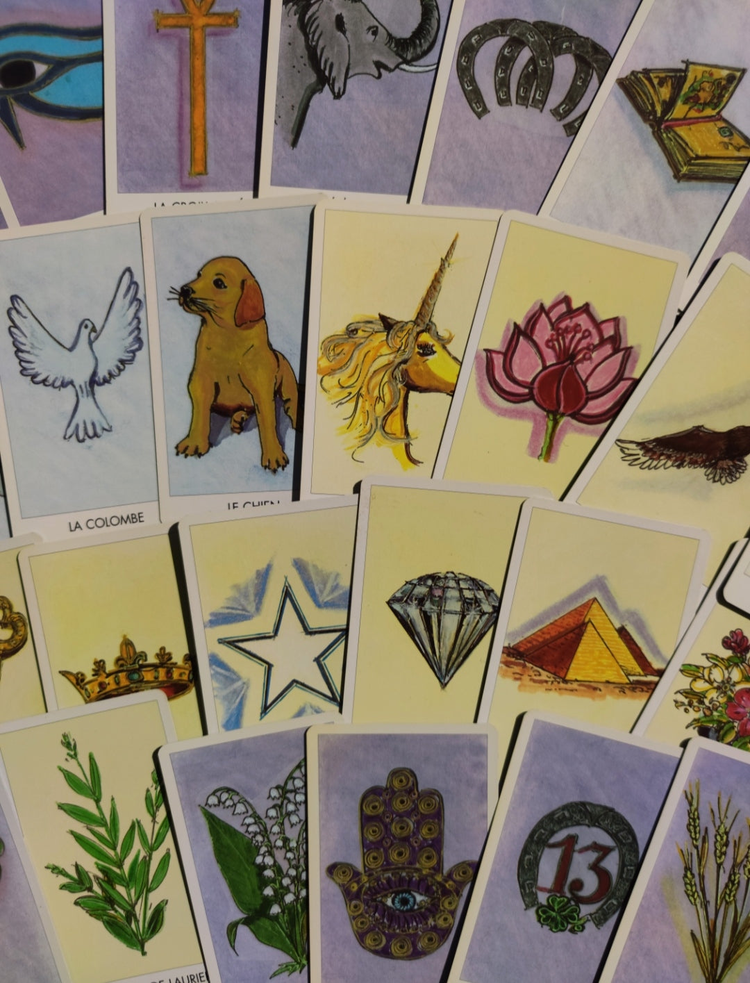 Oracle of Luck – Rare 2003 Divinatory Deck – Vintage French Oracle with Book
