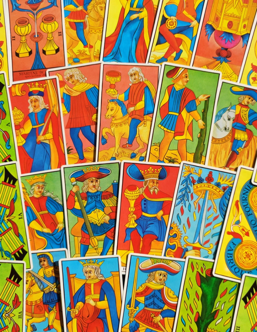 Marseille Tarot Deck – Maritxu de Guler – Rare 1983 Fournier First Edition