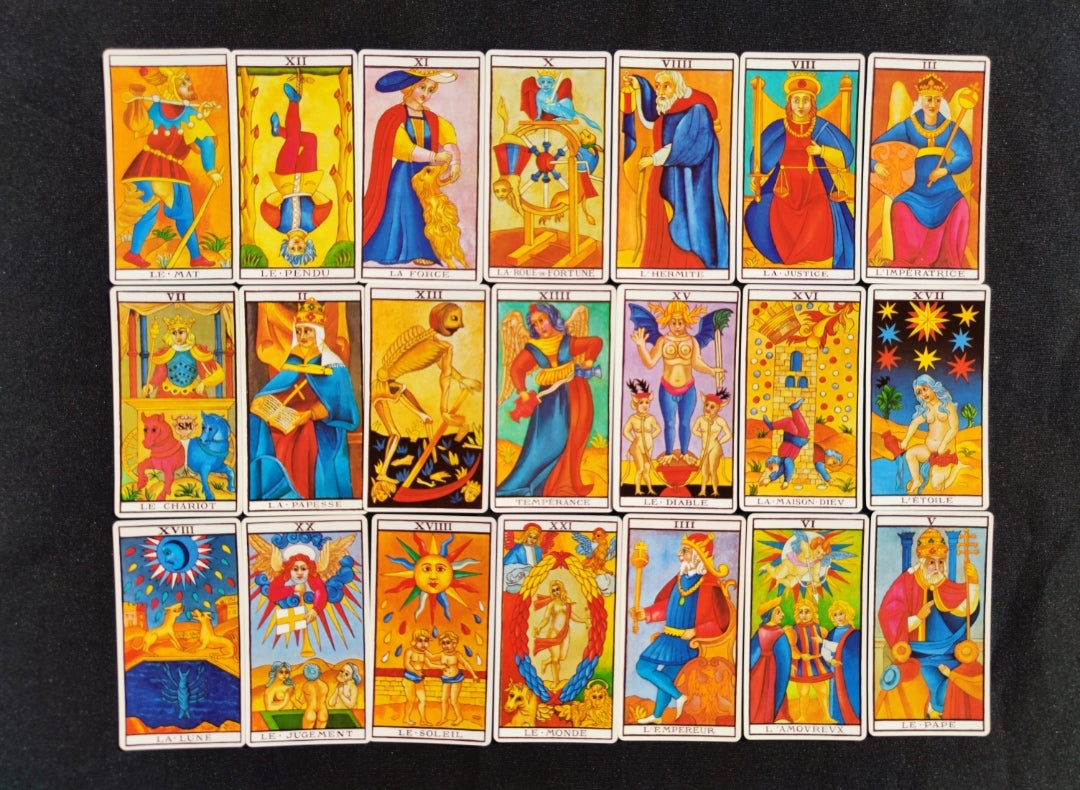 Marseille Tarot Deck – Maritxu de Guler – Rare 1983 Fournier First Edition