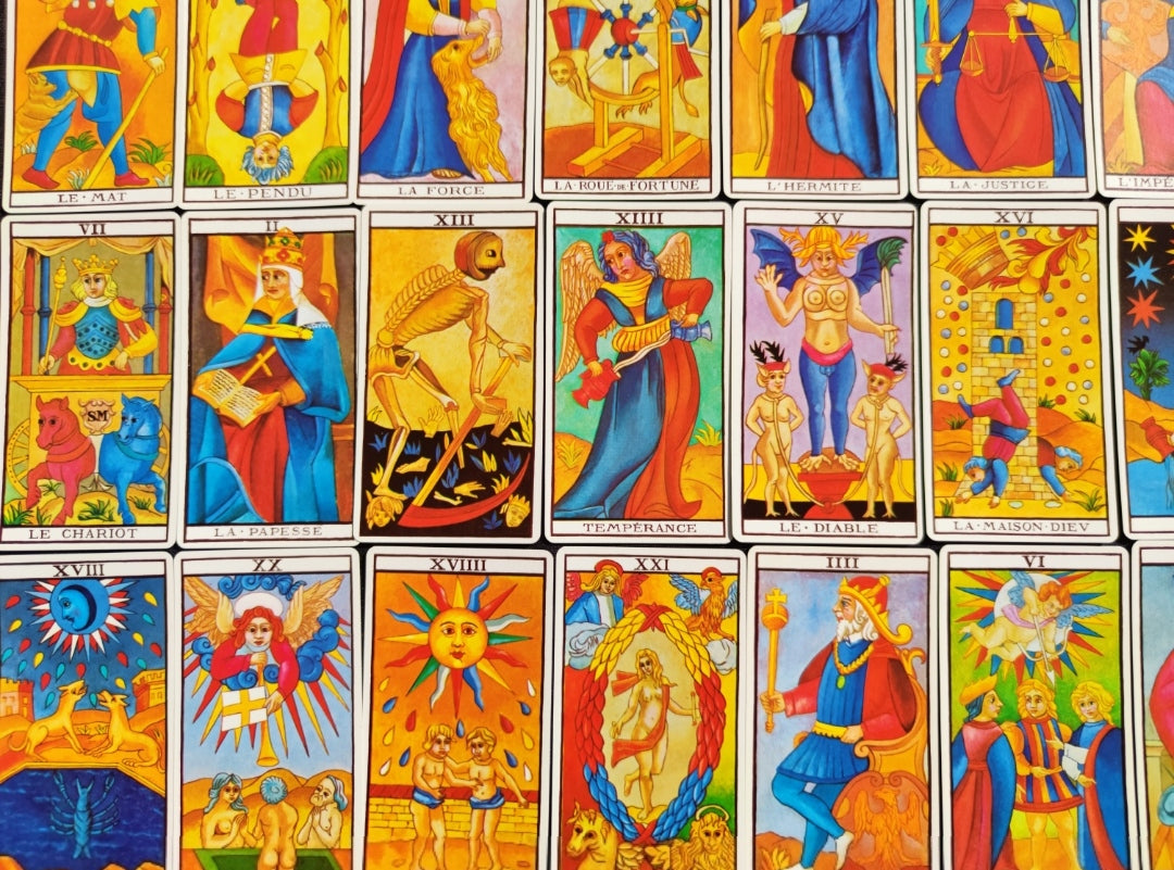 Marseille Tarot Deck – Maritxu de Guler – Rare 1983 Fournier First Edition