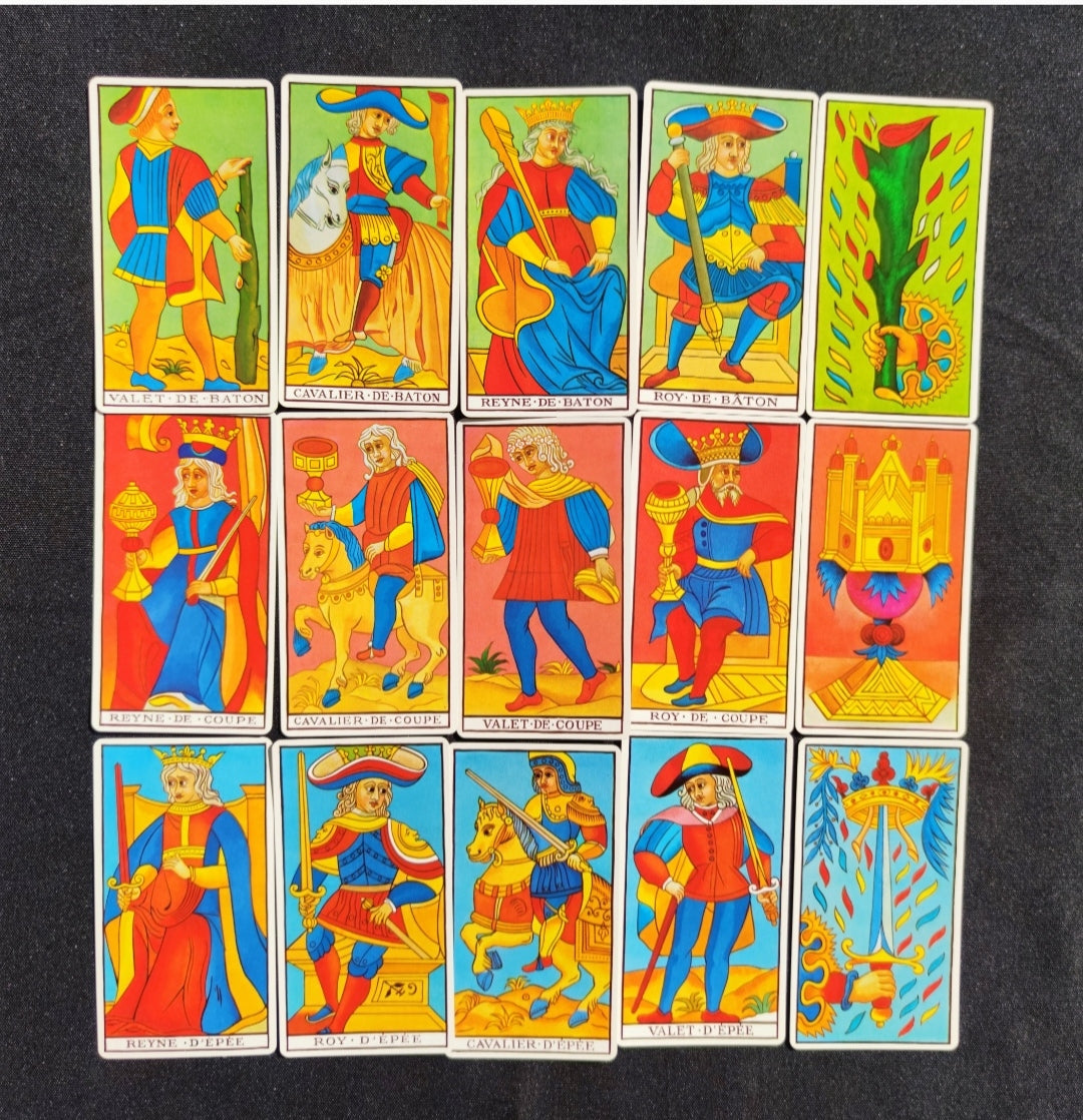 Marseille Tarot Deck – Maritxu de Guler – Rare 1983 Fournier First Edition