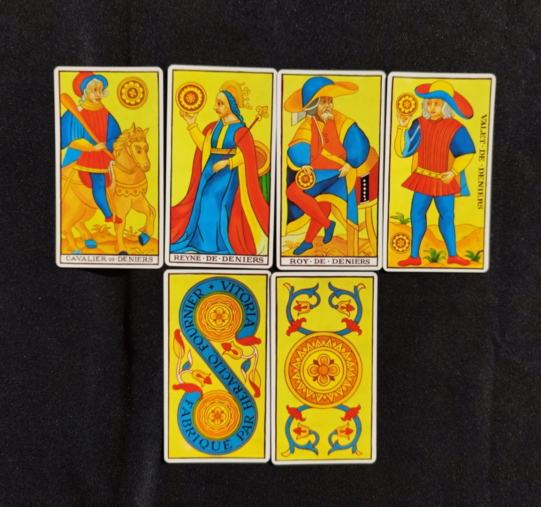 Marseille Tarot Deck – Maritxu de Guler – Rare 1983 Fournier First Edition