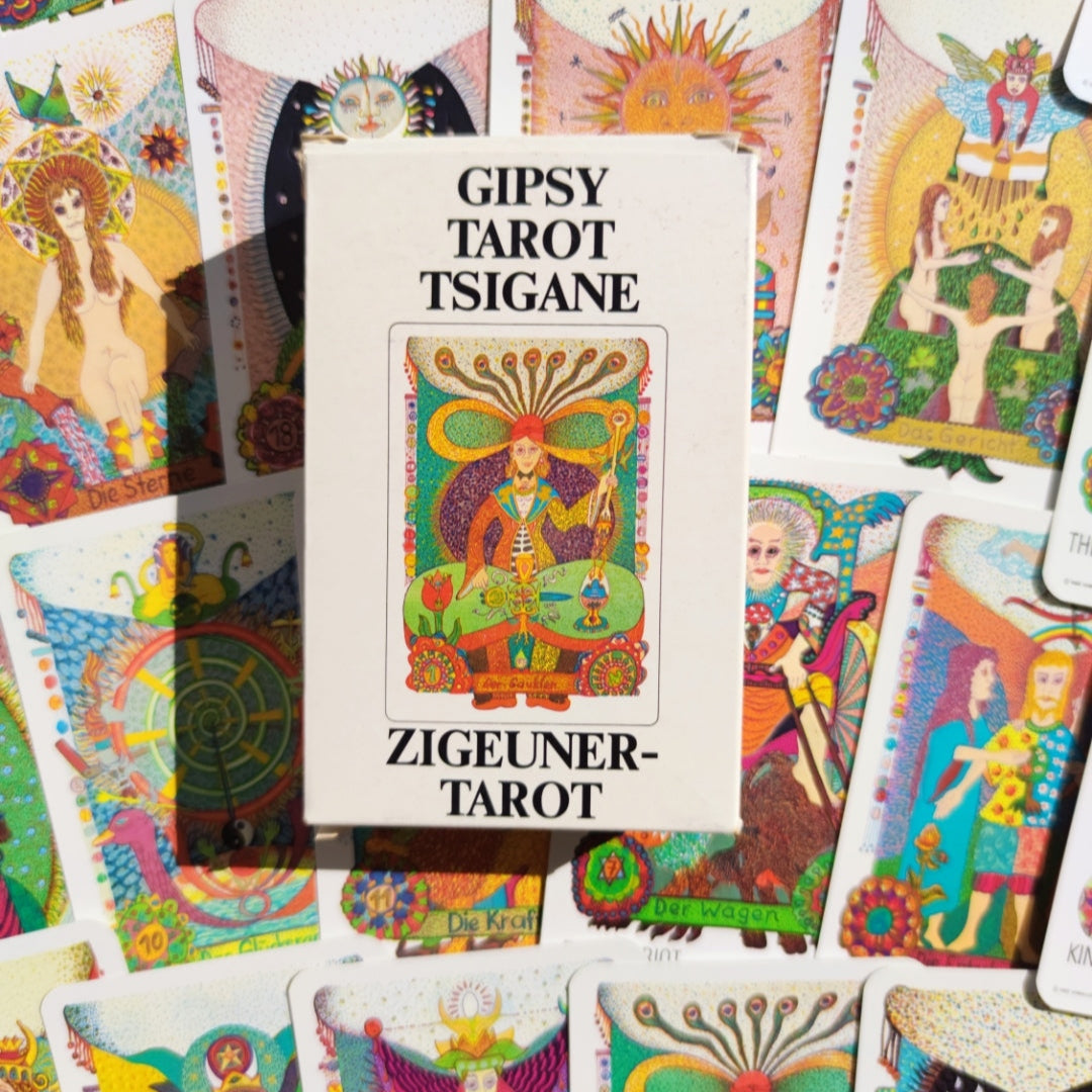 Gypsy Cards Game – First Edition 1982 by Walter Wegmüller | Rare Bohemian Divination Deck
