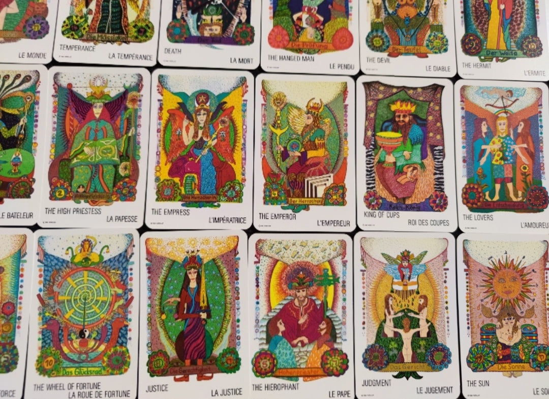 Gypsy Cards Game – First Edition 1982 by Walter Wegmüller | Rare Bohemian Divination Deck