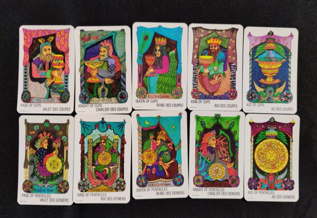 Gypsy Cards Game – First Edition 1982 by Walter Wegmüller | Rare Bohemian Divination Deck