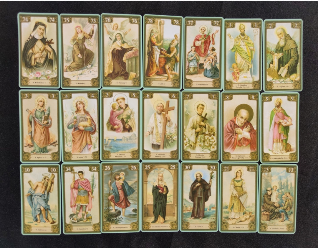 The Voice of the Saints Tarot – Rare 78-Card Christian Spiritual Deck by Lo Scarabeo (2004)