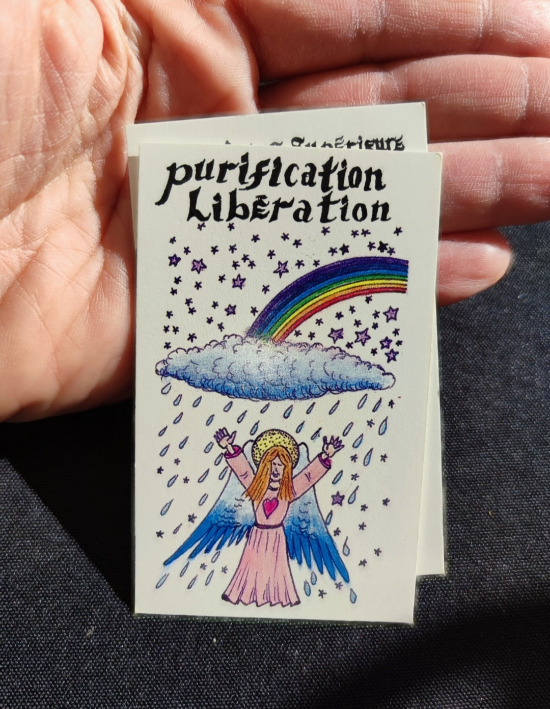 Angels of Peace Spiritual Card Deck (1990) – Rare 51-Card French Edition for Meditation & Inner Harmony