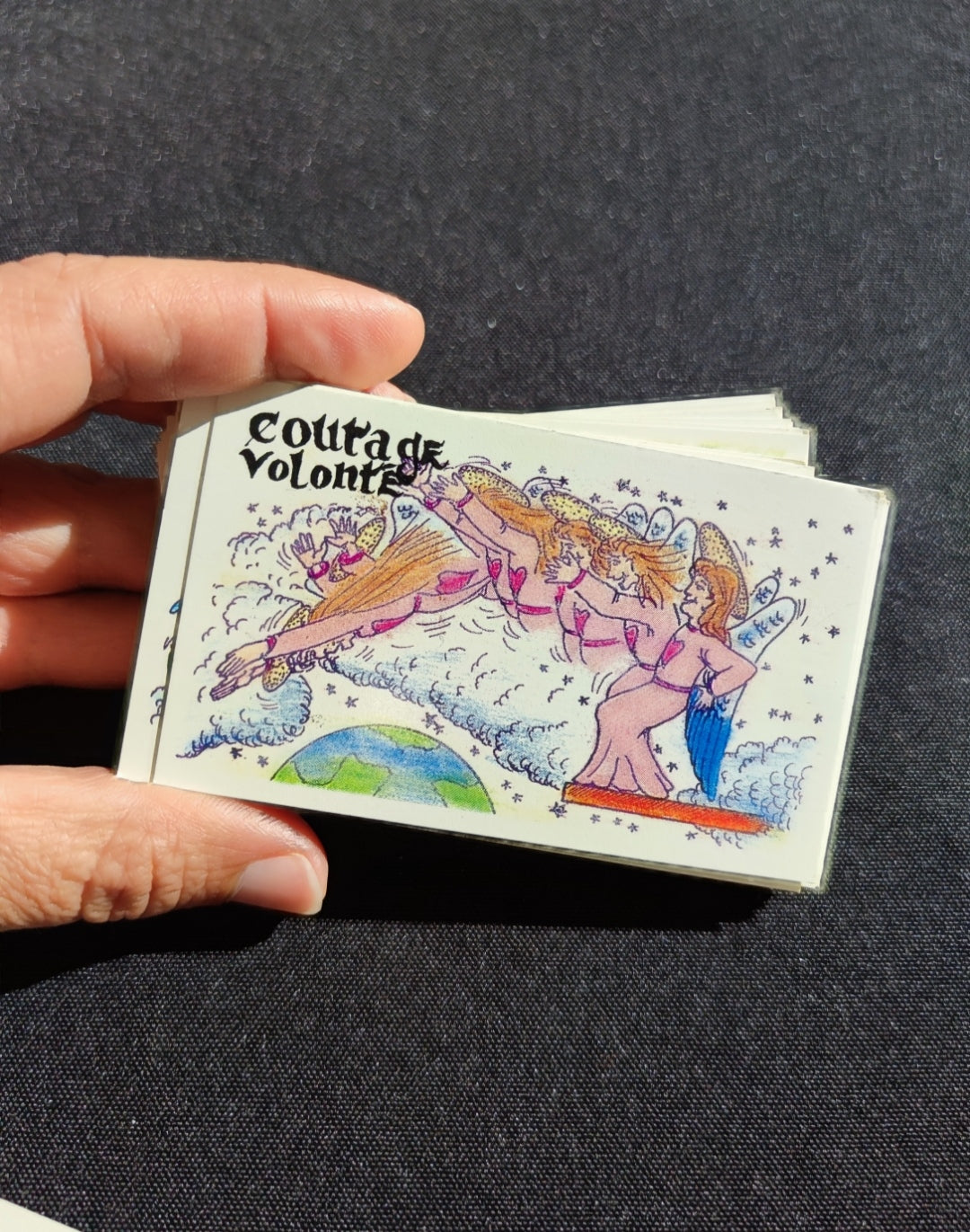 Angels of Peace Spiritual Card Deck (1990) – Rare 51-Card French Edition for Meditation & Inner Harmony