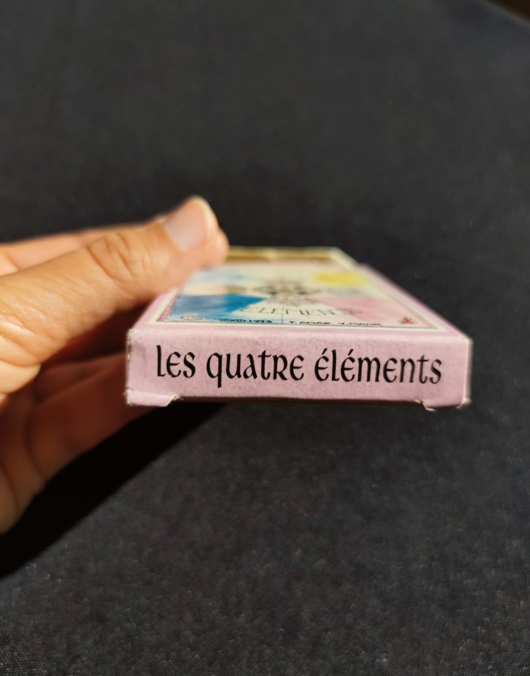 Game of the 4 Elements Oracle (1993) – Rare Esoteric 35-Card Deck in French for Meditation & Divination