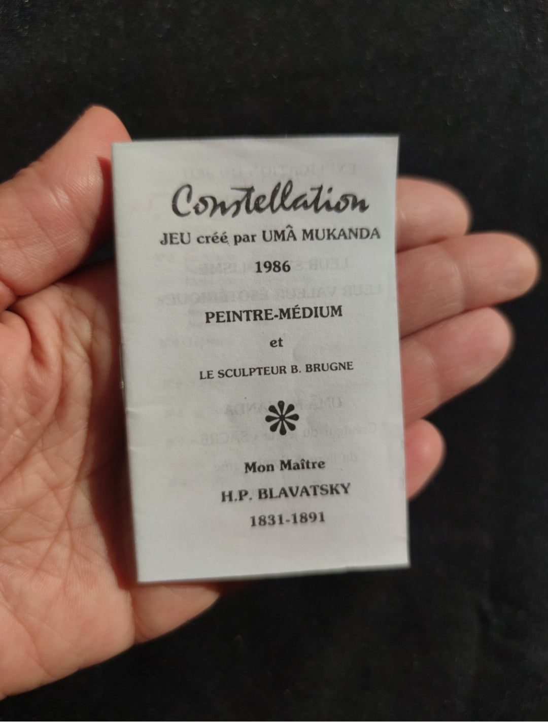 Rare 1986 Astrological Oracle by Uma Mukanda – 32-Card Divination Deck with Guidebook