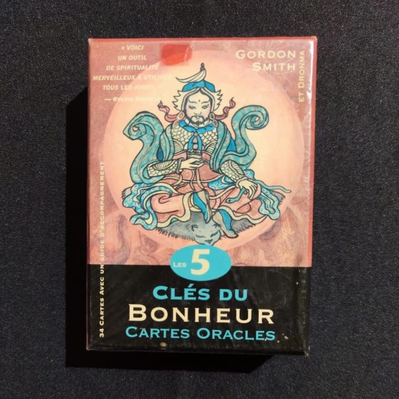 The 5 Keys to Happiness” Box Set – New Tibetan Card Game with Booklet – Gordon Smith & Dronma (2010)