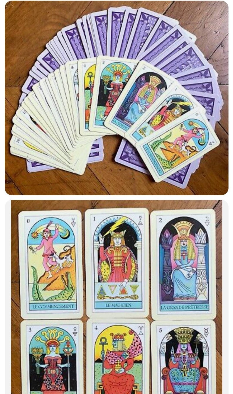 Mystic Meg Tarot – Rare Sealed 2003 French Divination Deck | Collector’s Edition