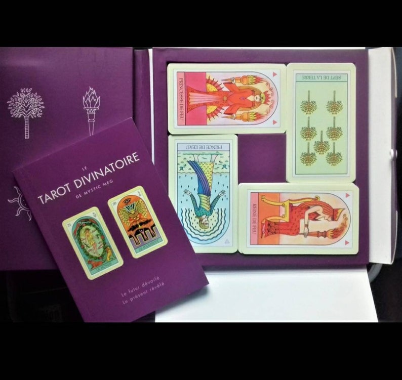 Mystic Meg Tarot – Rare Sealed 2003 French Divination Deck | Collector’s Edition