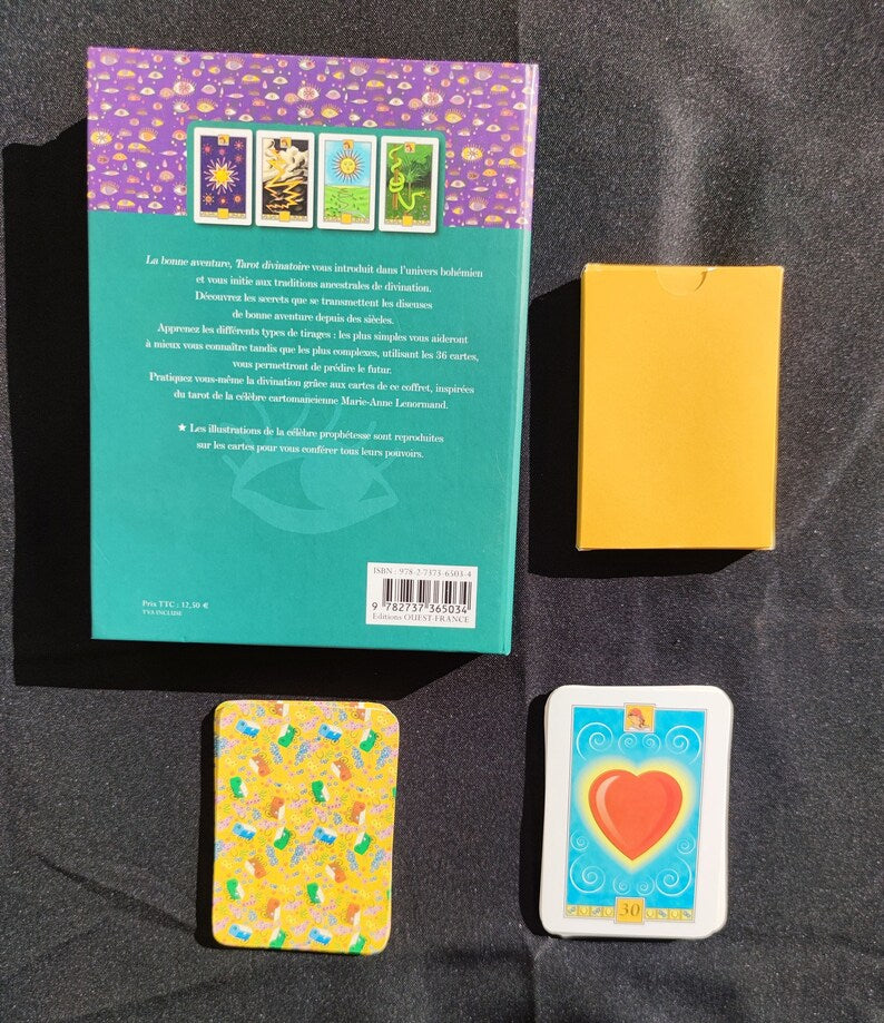 La Bonne Aventure Tarot – Rare French Divination Deck by Lady Lorelei (2014, Complete Set)