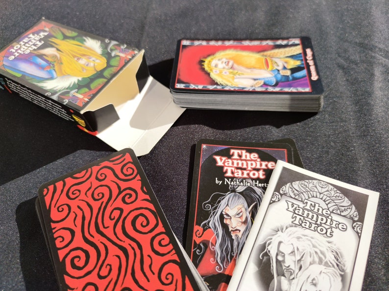 The Vampire Tarot – Rare 2001 Gothic Divination Deck by US Games Systems