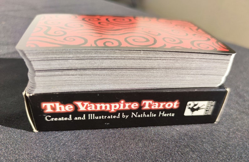The Vampire Tarot – Rare 2001 Gothic Divination Deck by US Games Systems