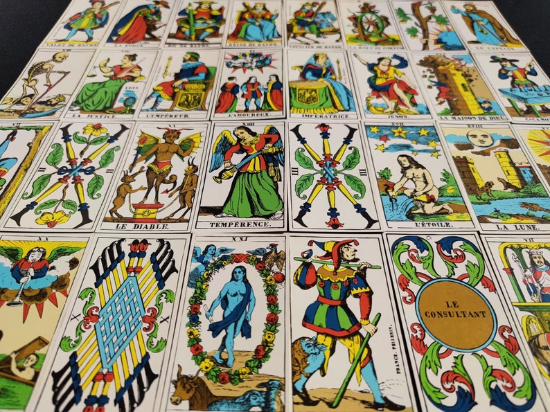 Tarot d'Épinal – Rare 1976 Reissue of Historic 1830 French Tarot Deck | Collector’s Edition
