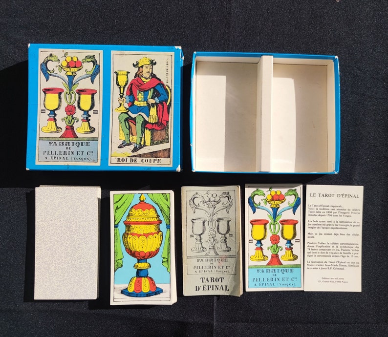 Tarot d'Épinal – Rare 1976 Reissue of Historic 1830 French Tarot Deck | Collector’s Edition