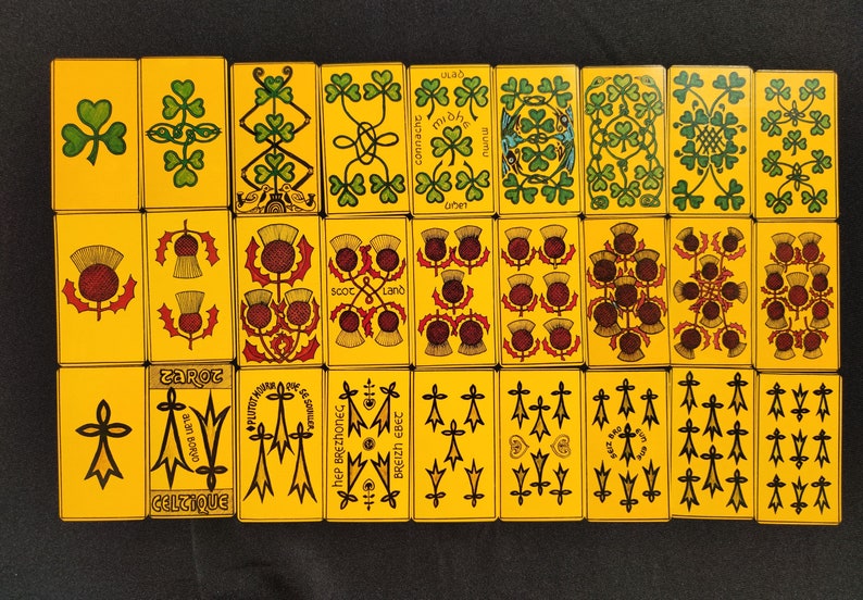 Alan Borvo Grand Celtic Oracle – Rare 1981 Divination Deck with Booklet
