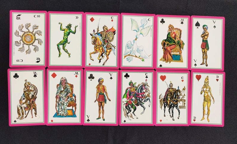 Madam Indira's Hindu Tarot – Rare 1993 Divinatory Deck Inspired by Mahabharata