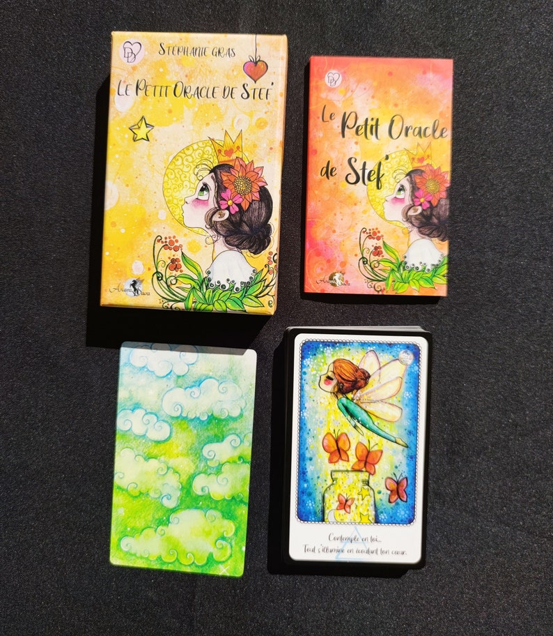 Little Oracle of Steph – Intuitive Oracle Deck for Personal Growth – 2020 Rare Edition by Stéphanie Gras