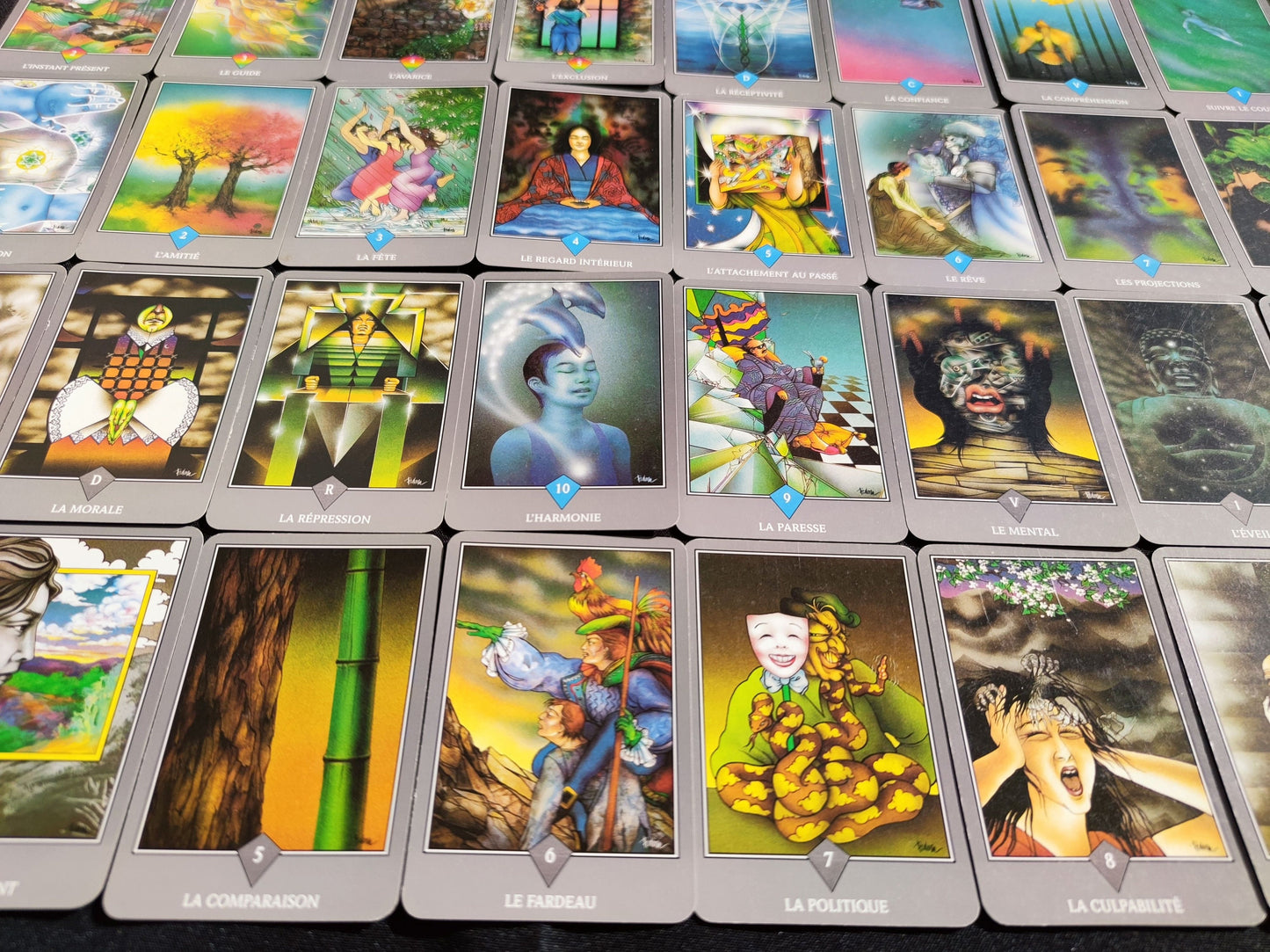 Tarot Zen Osho Rajneesh 1995 -Gift-Divination -Cartomancy -Clairvoyance -Fortune telling -Tarot deck -Esotericism