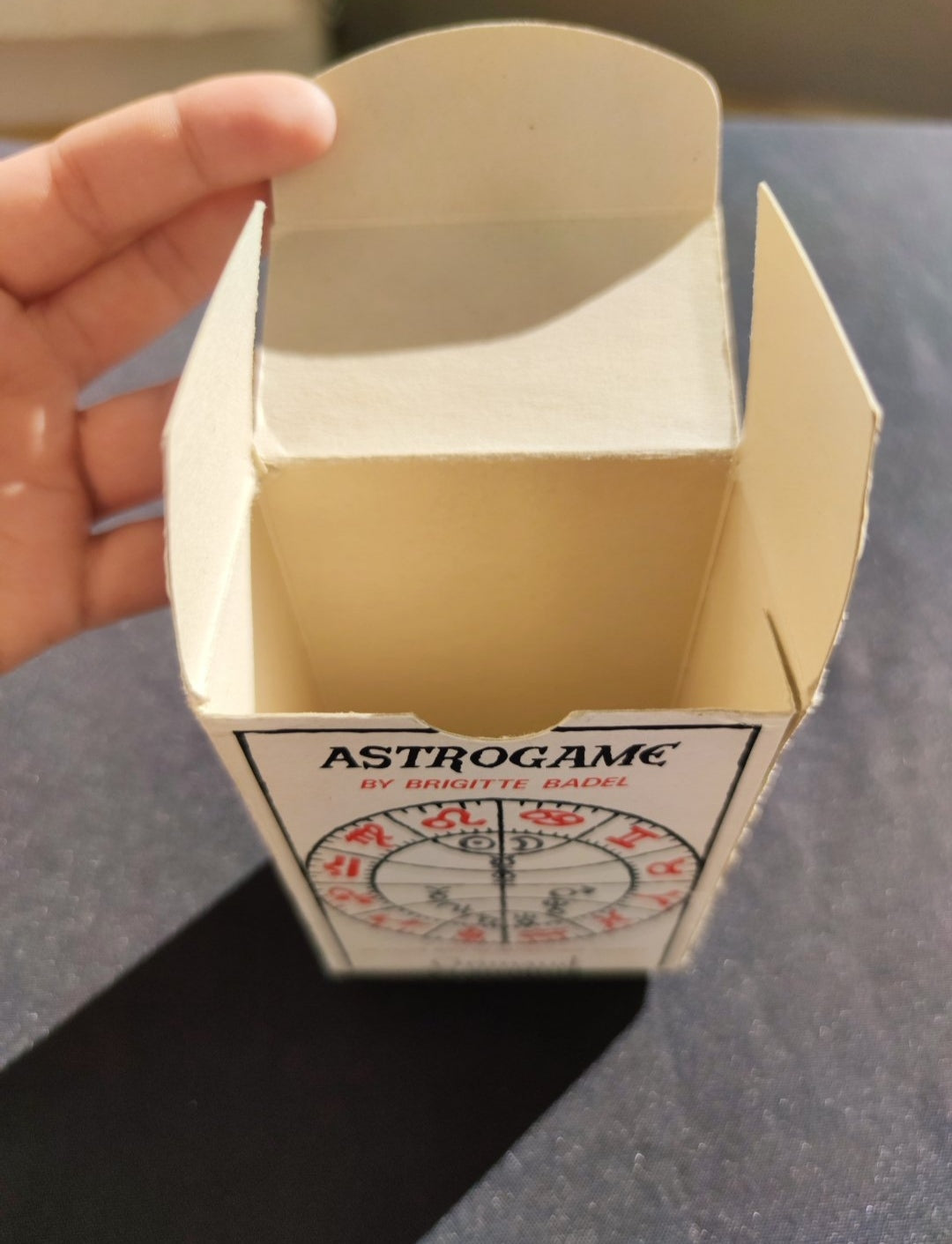 Astrogame by Brigitte Badel – Rare Vintage Astrology Card Deck (1986) – 120 Cards + Guidebook – Grimaud Edition