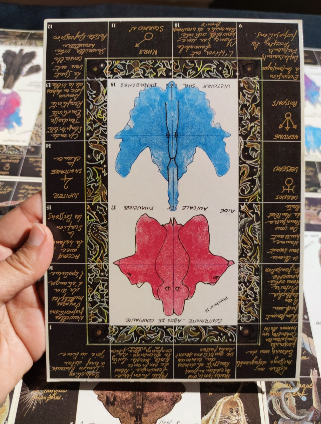 Oracle of Pluto – Rare 1986 French Divinatory Deck by Uma Mukanda