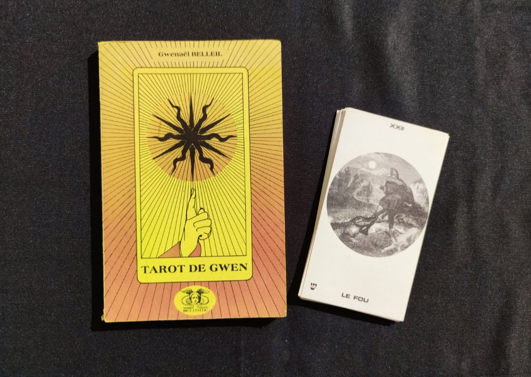 Gwen’s Tarot – Ultra Rare 1979 Divination Deck – 22 Major Arcana + Illustrated Book