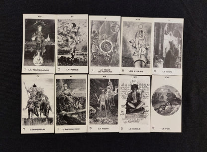 Gwen’s Tarot – Ultra Rare 1979 Divination Deck – 22 Major Arcana + Illustrated Book