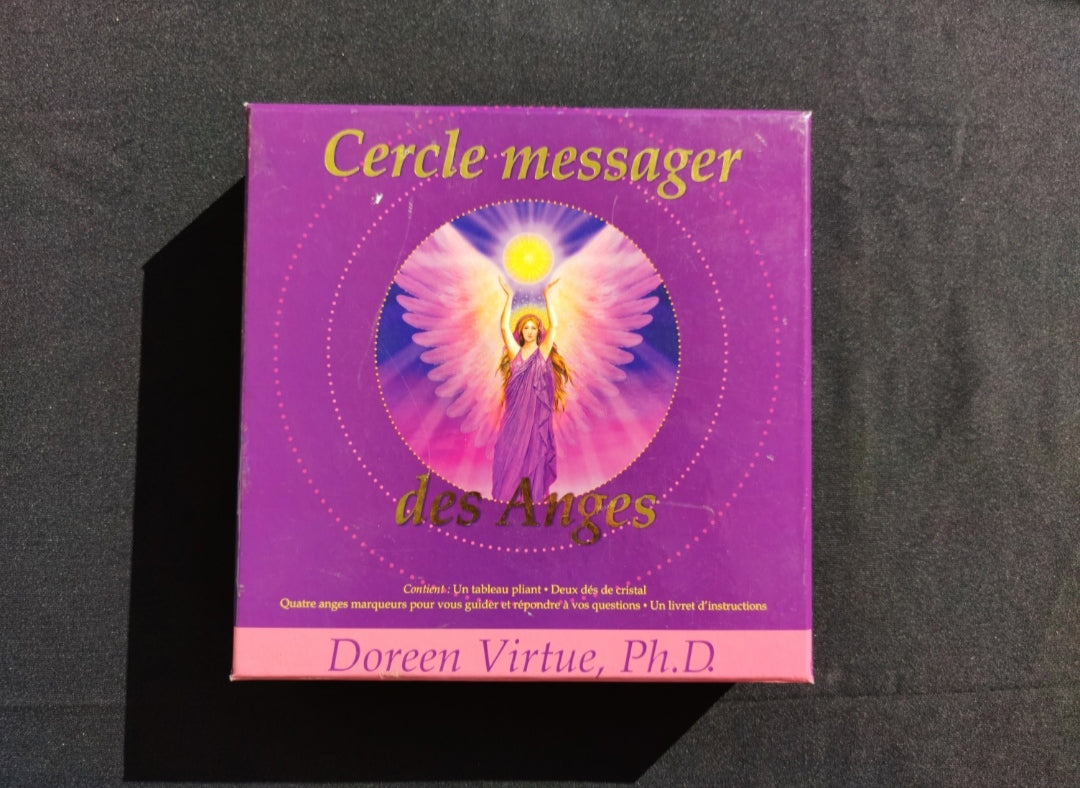 Angel Messenger Circle – Rare 2007 Collector’s Divination Box by Doreen Virtue – Complete Spiritual Oracle Set