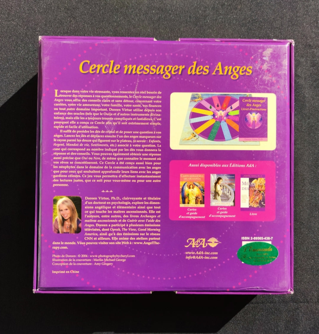 Angel Messenger Circle – Rare 2007 Collector’s Divination Box by Doreen Virtue – Complete Spiritual Oracle Set