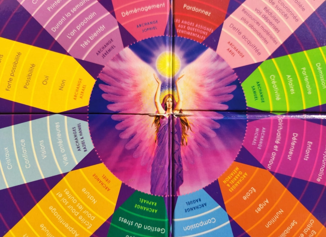 Angel Messenger Circle – Rare 2007 Collector’s Divination Box by Doreen Virtue – Complete Spiritual Oracle Set