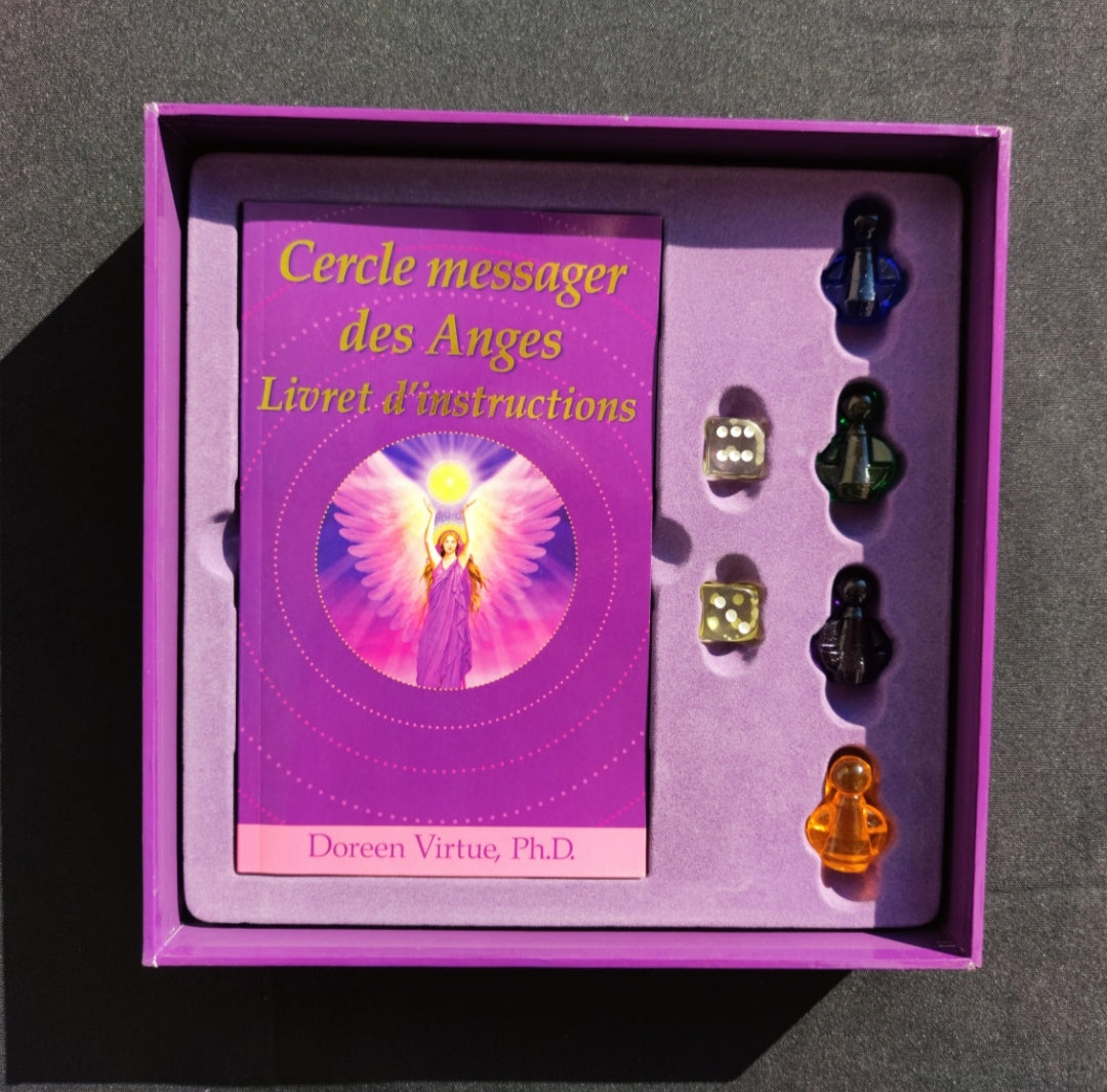 Angel Messenger Circle – Rare 2007 Collector’s Divination Box by Doreen Virtue – Complete Spiritual Oracle Set