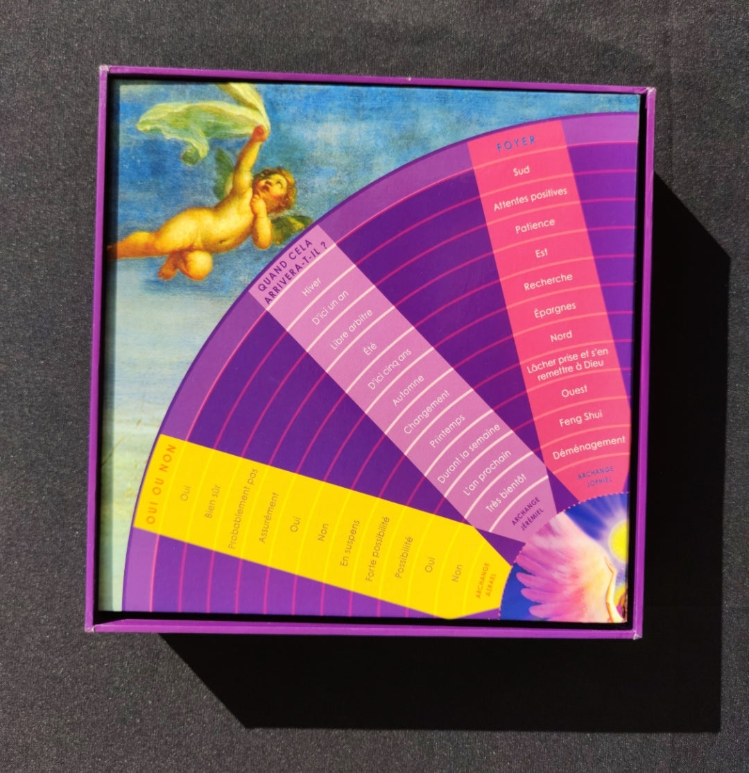 Angel Messenger Circle – Rare 2007 Collector’s Divination Box by Doreen Virtue – Complete Spiritual Oracle Set