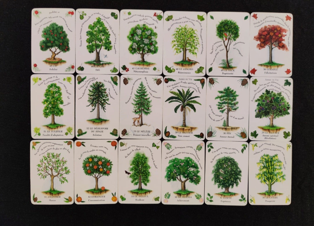 The Magic of Trees Oracle – Rare 2005 French Divination Deck by Gillian Kemp