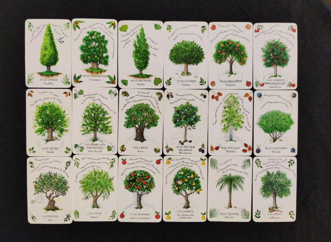 The Magic of Trees Oracle – Rare 2005 French Divination Deck by Gillian Kemp