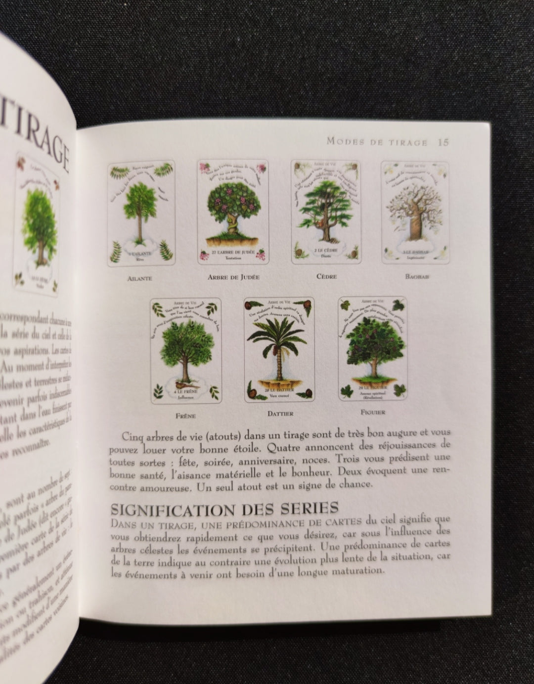 The Magic of Trees Oracle – Rare 2005 French Divination Deck by Gillian Kemp