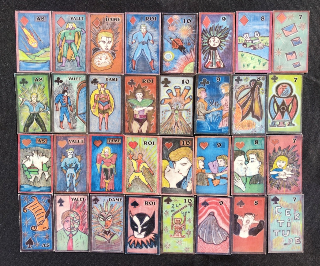 Arcanatempo – Rare Intuitive French Divination Card Deck – 32 Soft, Smooth Cards