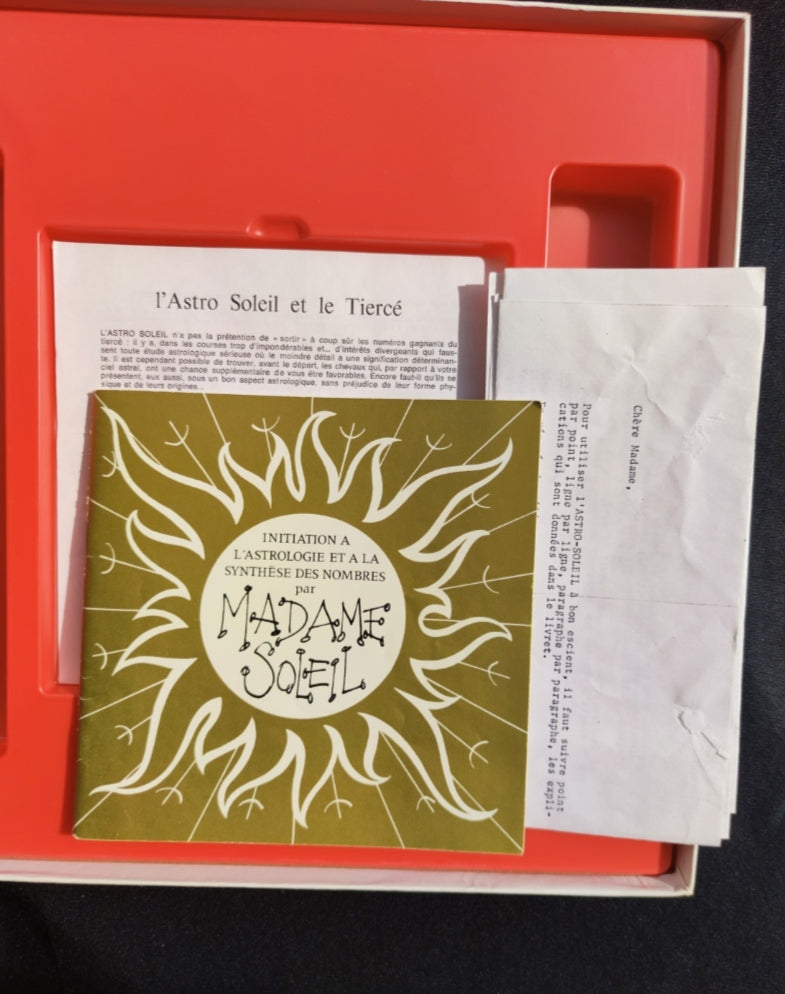 Astro Soleil – 1971 Astrological Divination Game by Madame Soleil | Rare Vintage Collector’s Edition
