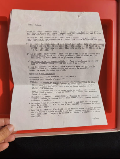 Astro Soleil – 1971 Astrological Divination Game by Madame Soleil | Rare Vintage Collector’s Edition