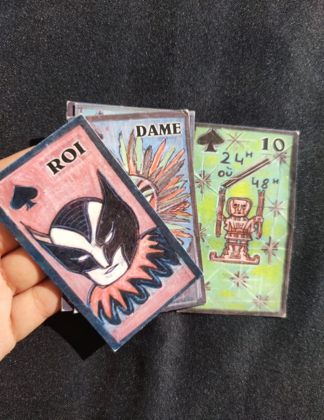 Arcanatempo – Rare Intuitive French Divination Card Deck – 32 Soft, Smooth Cards