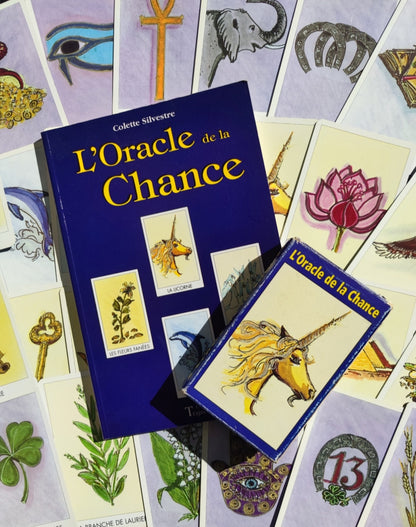 Oracle of Luck – Rare 2003 Divinatory Deck – Vintage French Oracle with Book