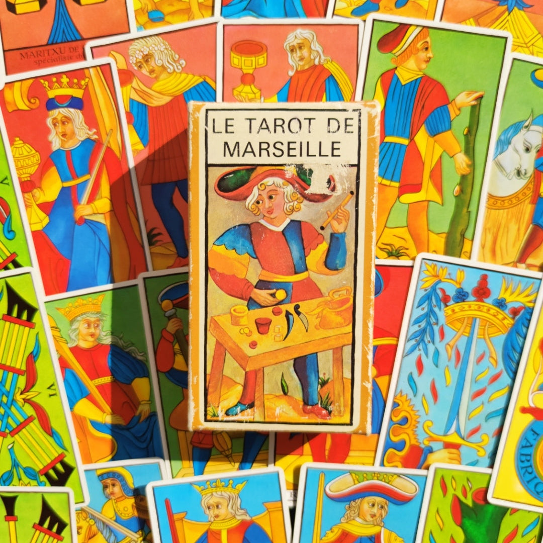 Tarot Maritxu De Guler - Jeu De 78 Cartes, Boîte Découpée 1983 - Très Bon état